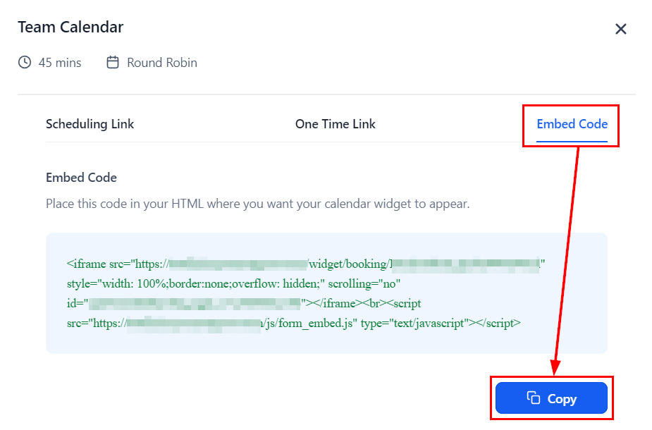 How to Embed Your Calendar into a Funnel or Website – figure 2