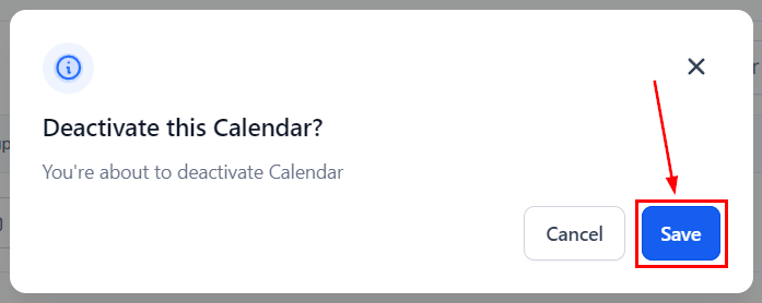 How To EnableDisable Calendar – figure 3