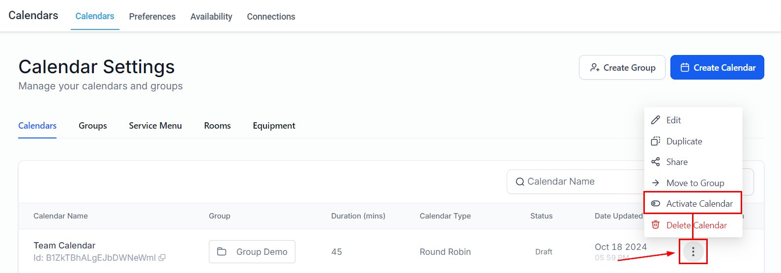How To EnableDisable Calendar – figure 4