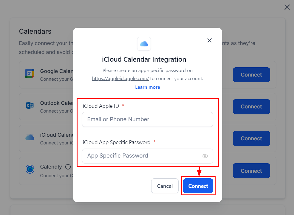 How to Integrate iCloud Calendar – figure 9