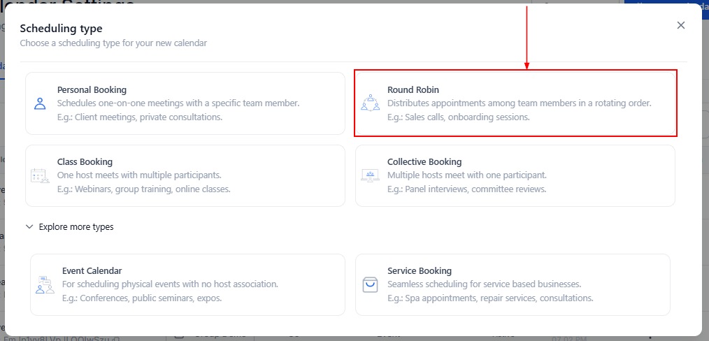How To Set Up A Round Robin Calendar – figure 2