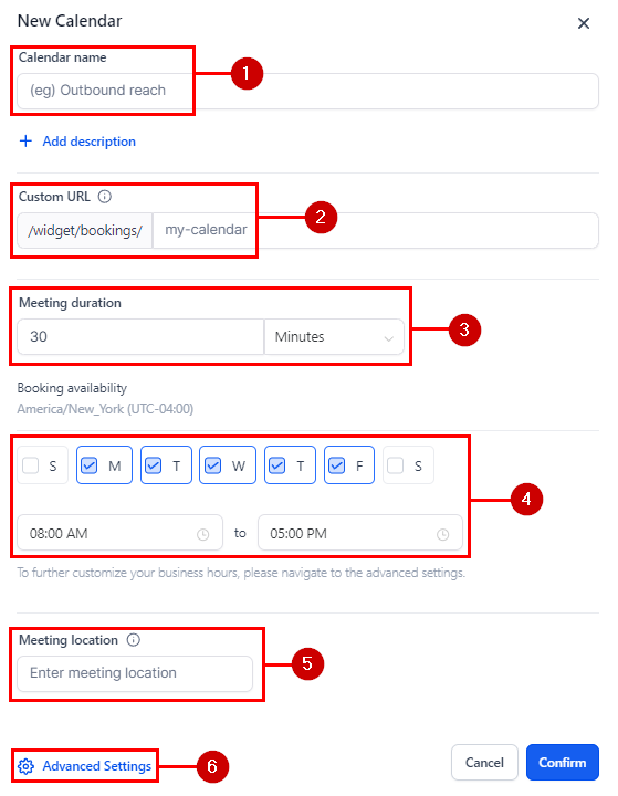 How to use Collective Bookings in Calendars – figure 3
