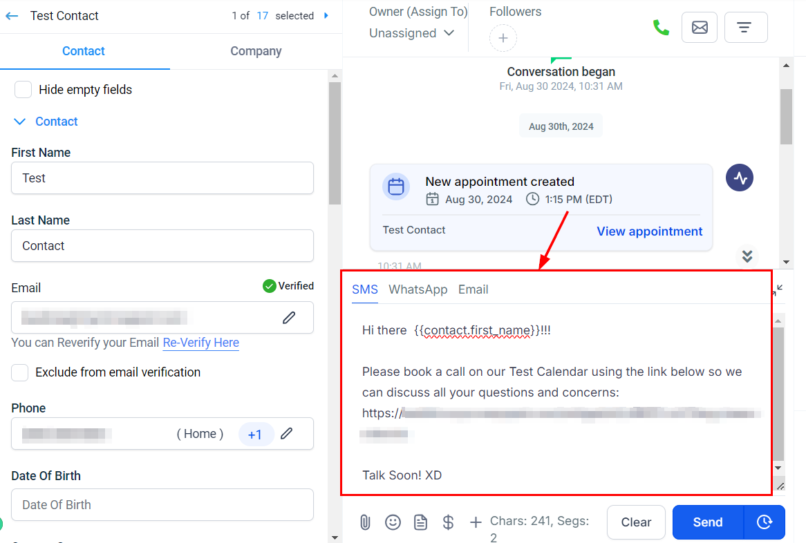 How to Use One-Time Booking Links – figure 4