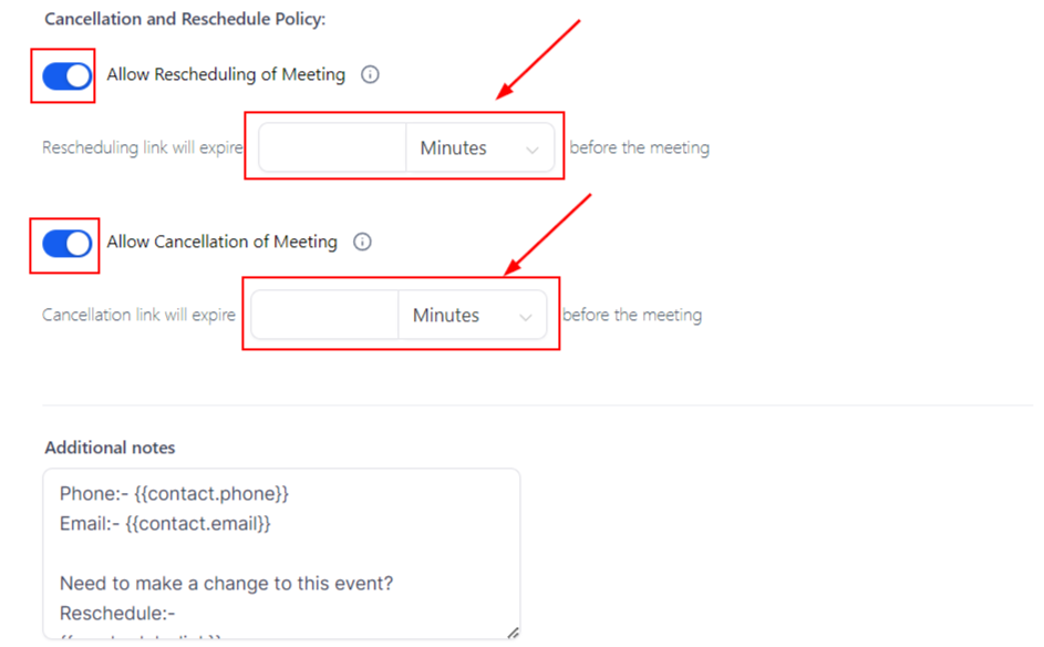 Service Calendar – figure 9