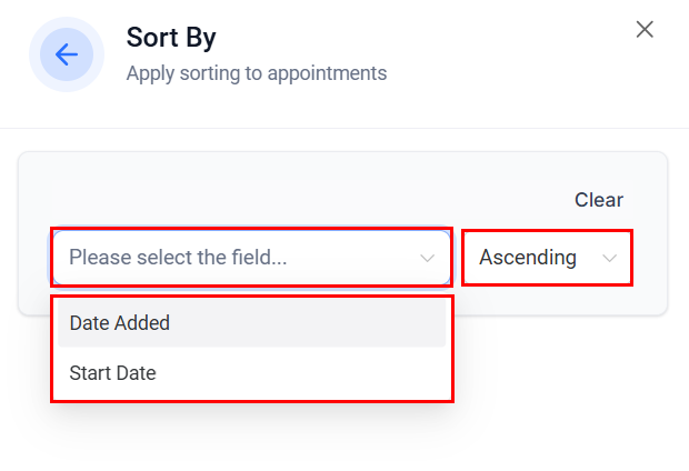 Smart Lists in Appointments – figure 7