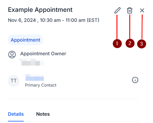 Viewing Appointments in Calendar – figure 2