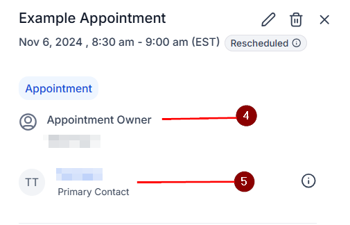 Viewing Appointments in Calendar – figure 4