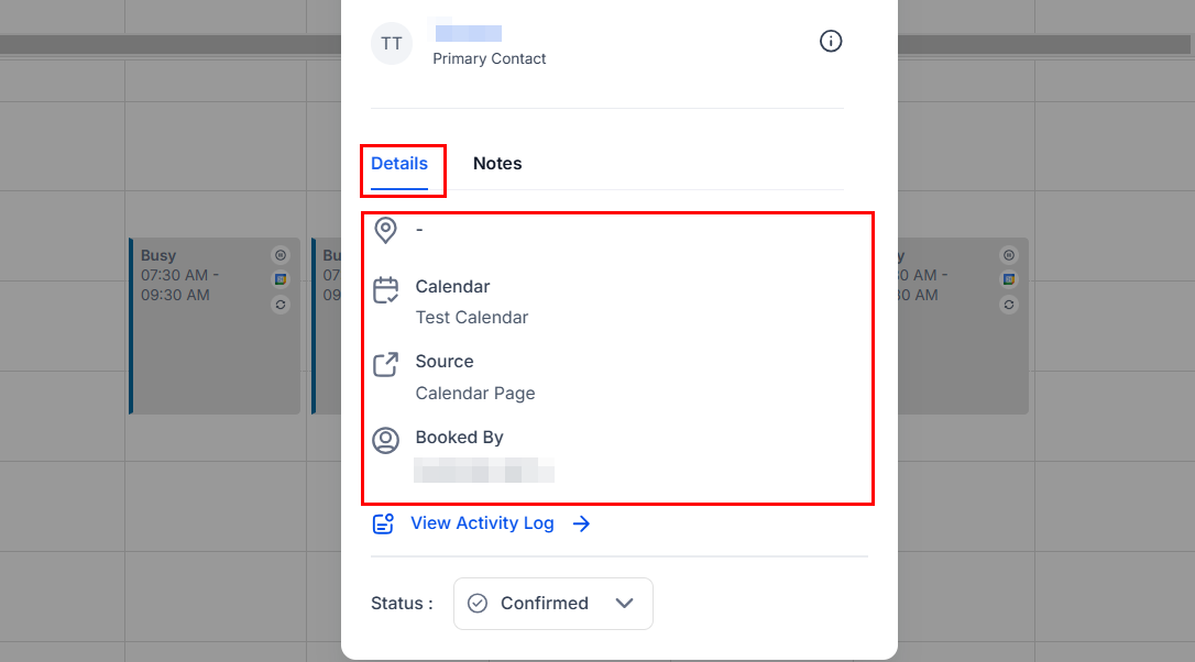 Viewing Appointments in Calendar – figure 5