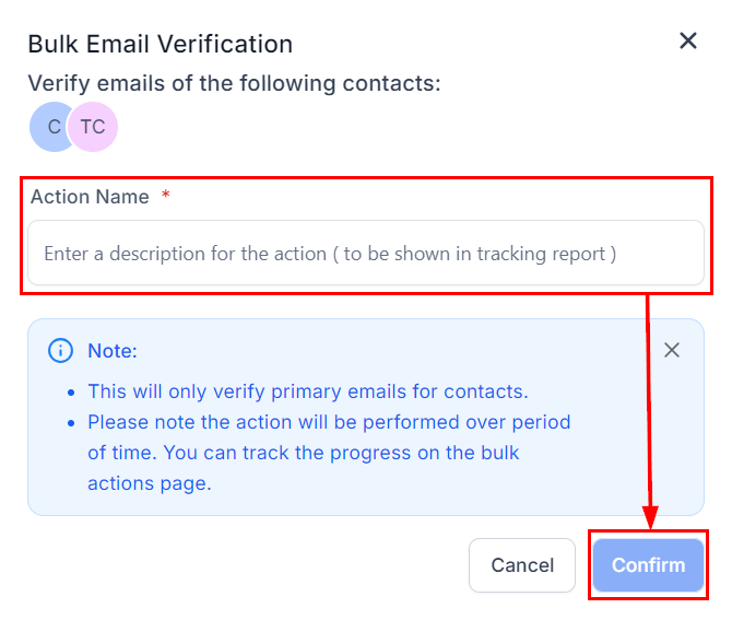 Bulk Email Verification – figure 3