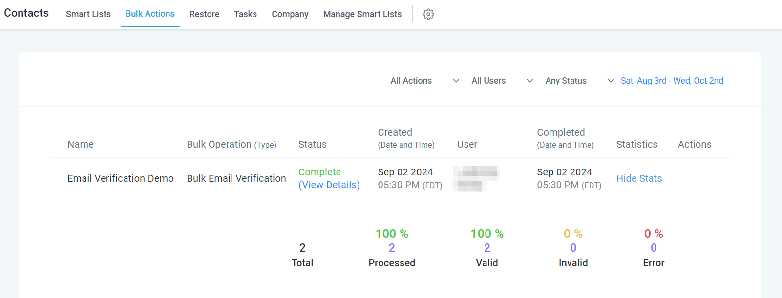 Bulk Email Verification – figure 6