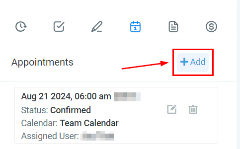 How To Add An Appointment – figure 3