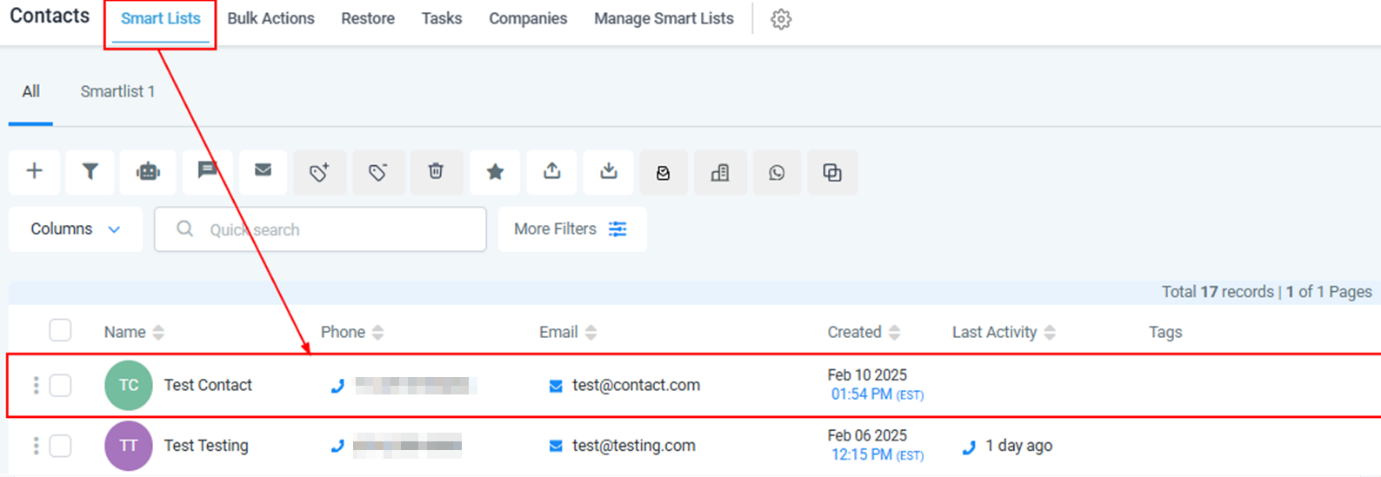How to Add Contacts to a Company – figure 1
