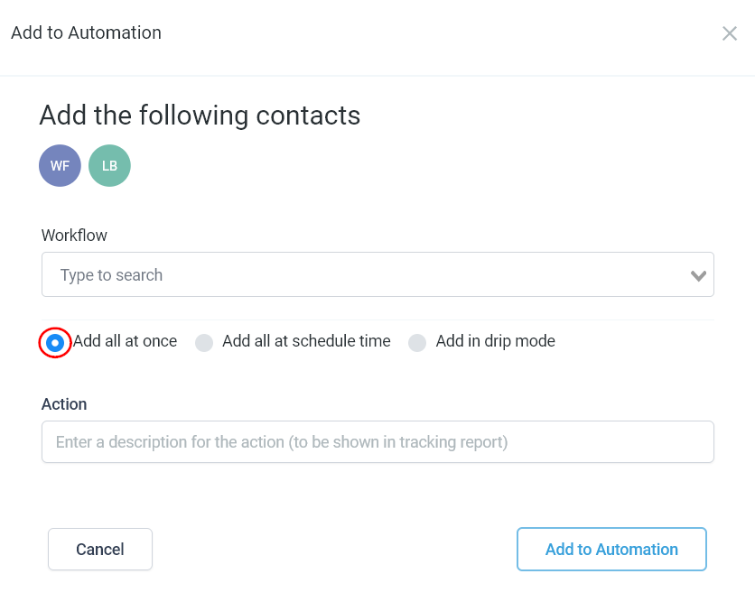 How To Add Multiple Contacts To an Automation – figure 4
