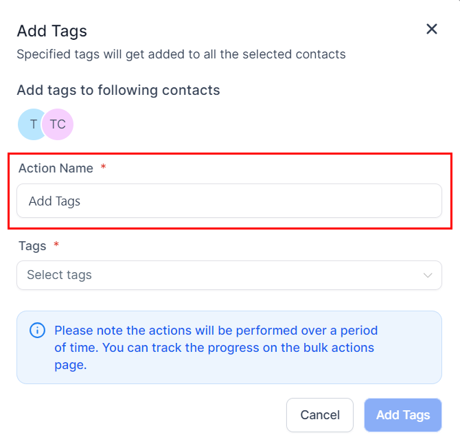 How To Add Tags To Multiple Contacts – figure 2