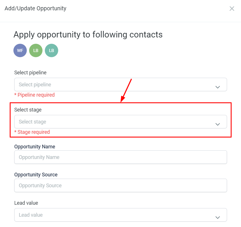 How To AddUpdate Opportunities For Multiple Contacts – figure 3