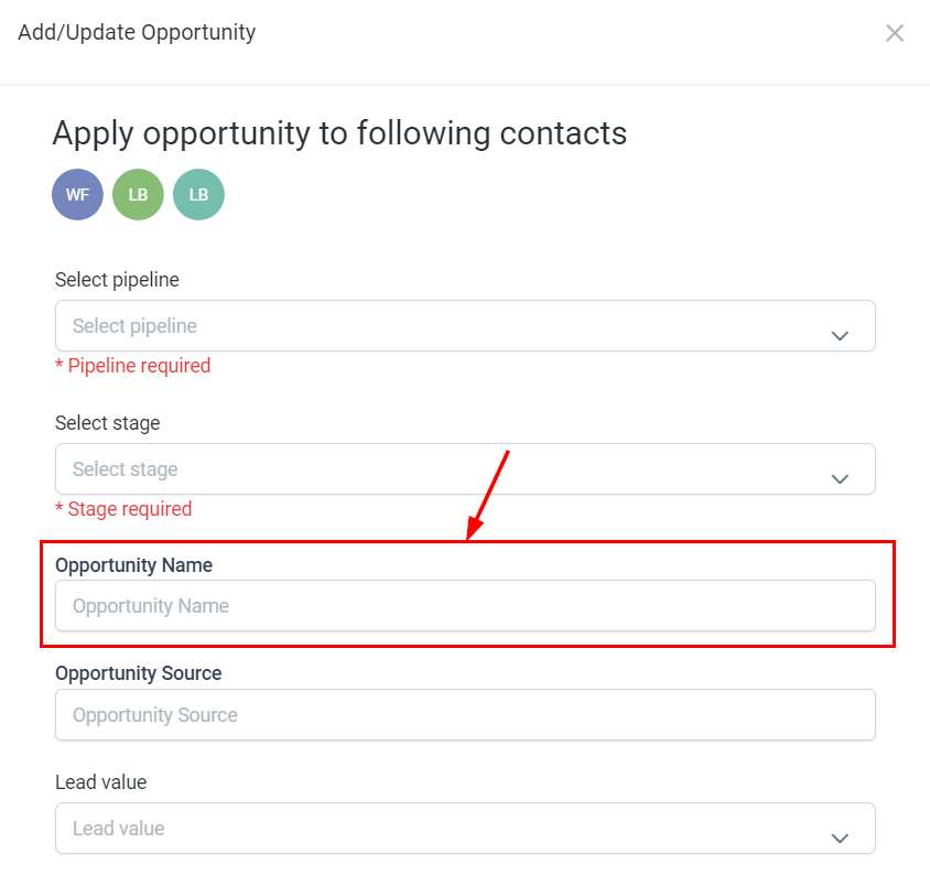 How To AddUpdate Opportunities For Multiple Contacts – figure 4