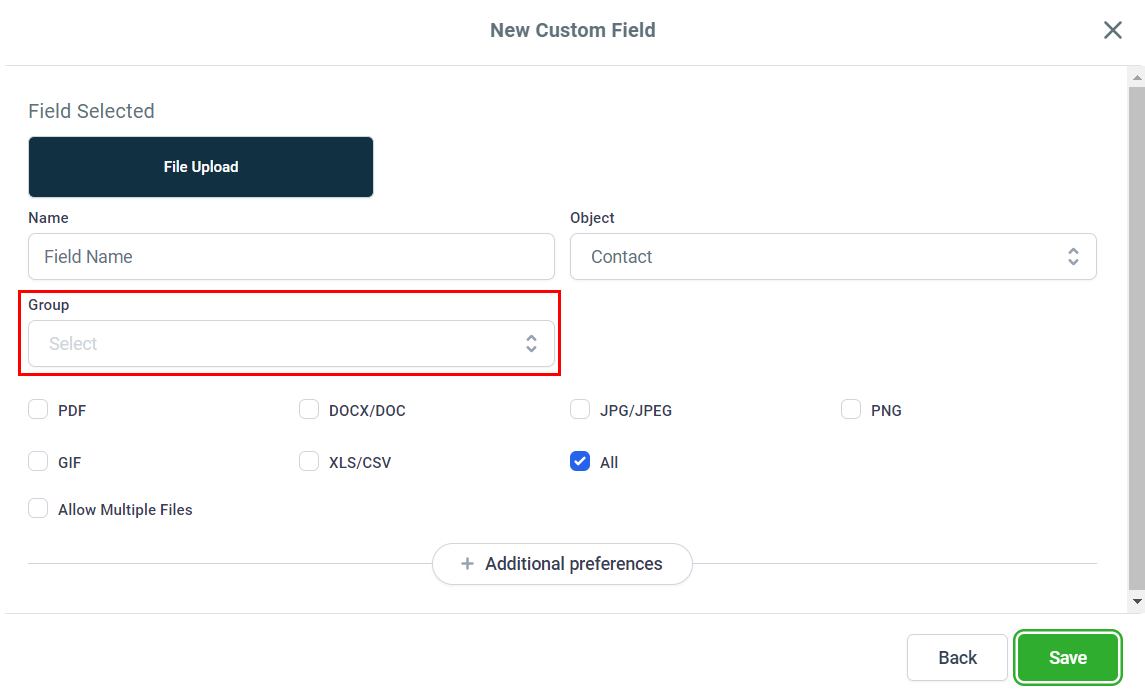 How to Attach Files To A Contact Record – figure 5