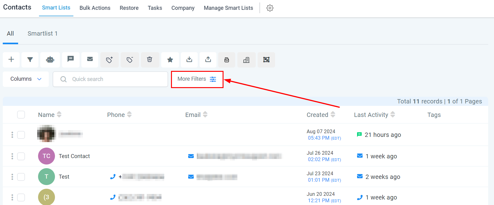 How To Create Smart Lists – figure 1