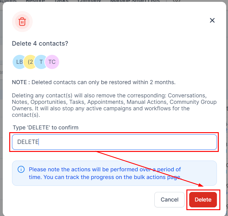 How To Delete Multiple Contacts – figure 3