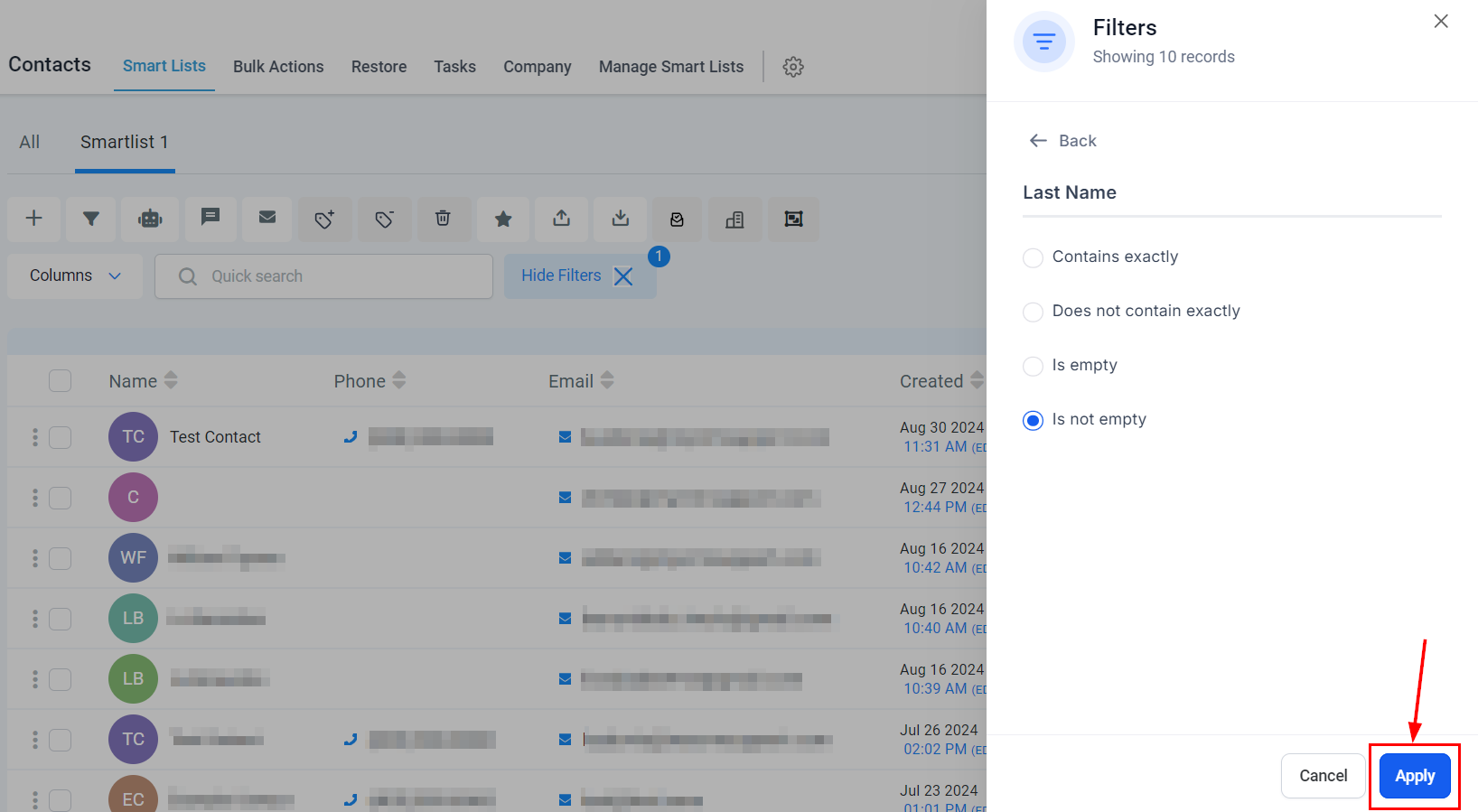 How To Edit Smart Lists – figure 4