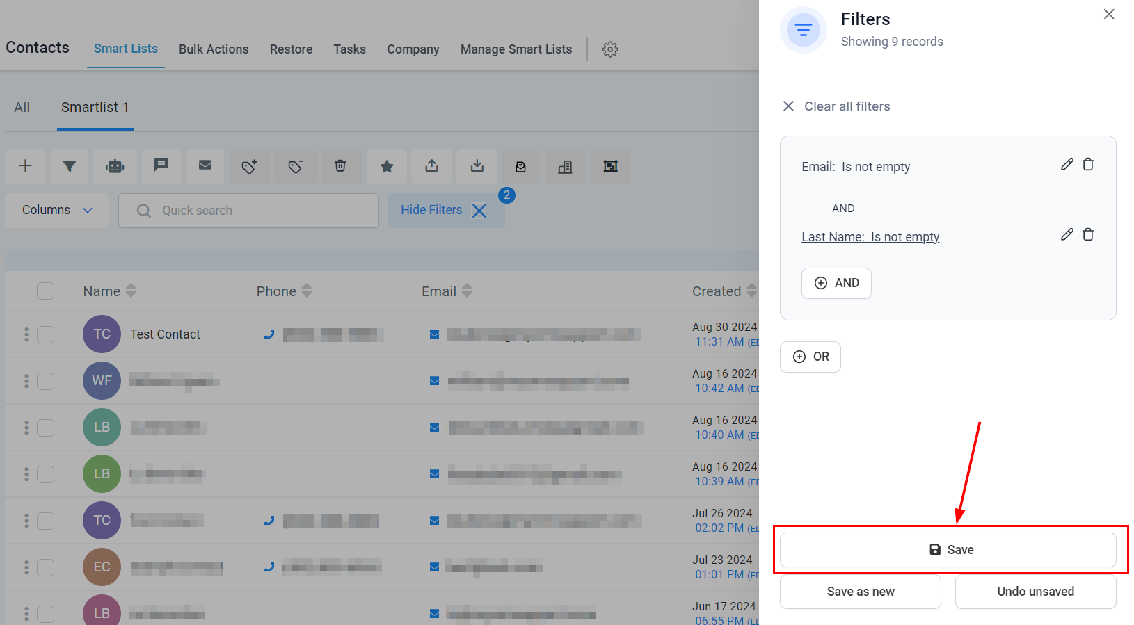 How To Edit Smart Lists – figure 5