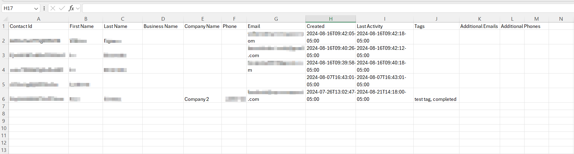 How To Export Multiple Contacts – figure 3