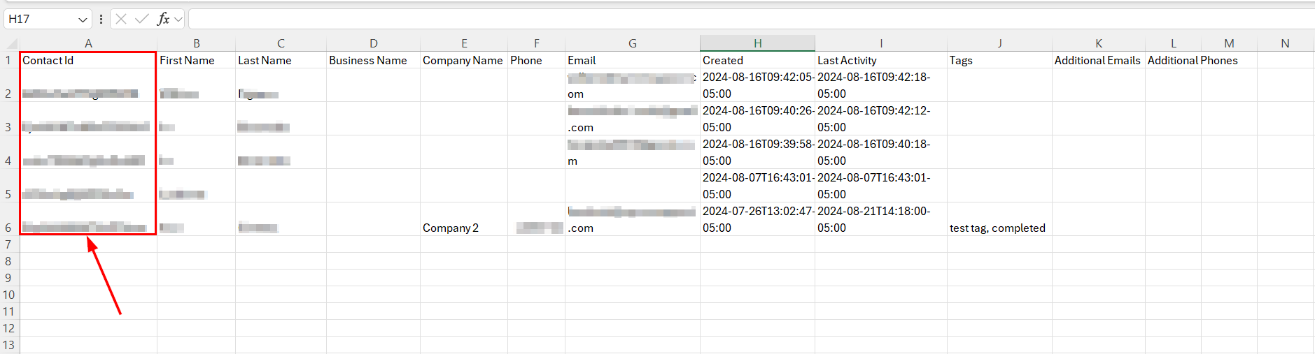 How To Export Multiple Contacts – figure 4