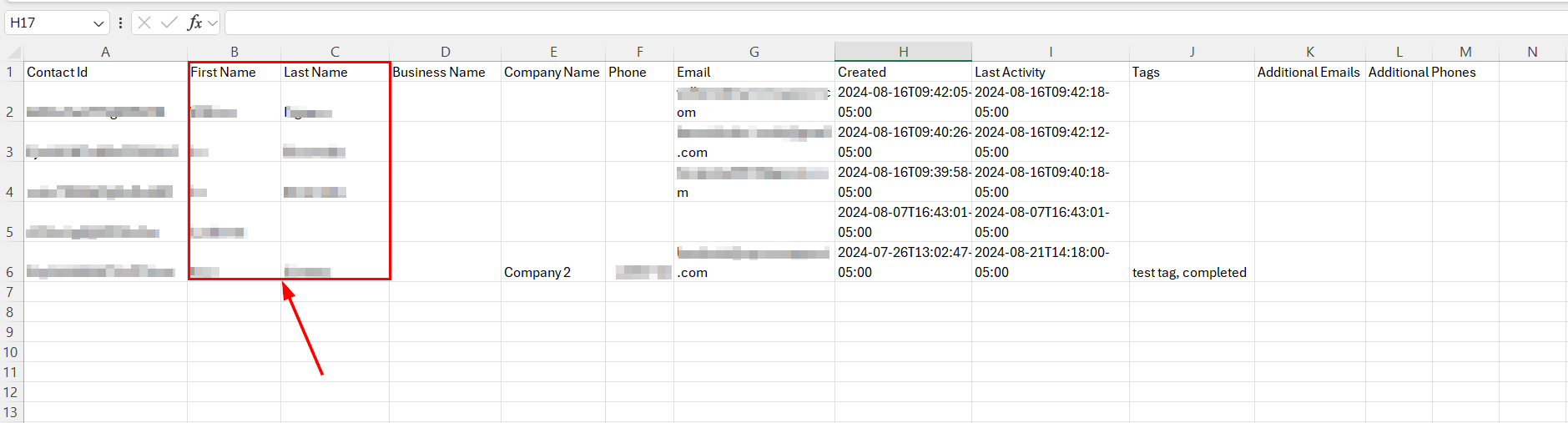 How To Export Multiple Contacts – figure 5