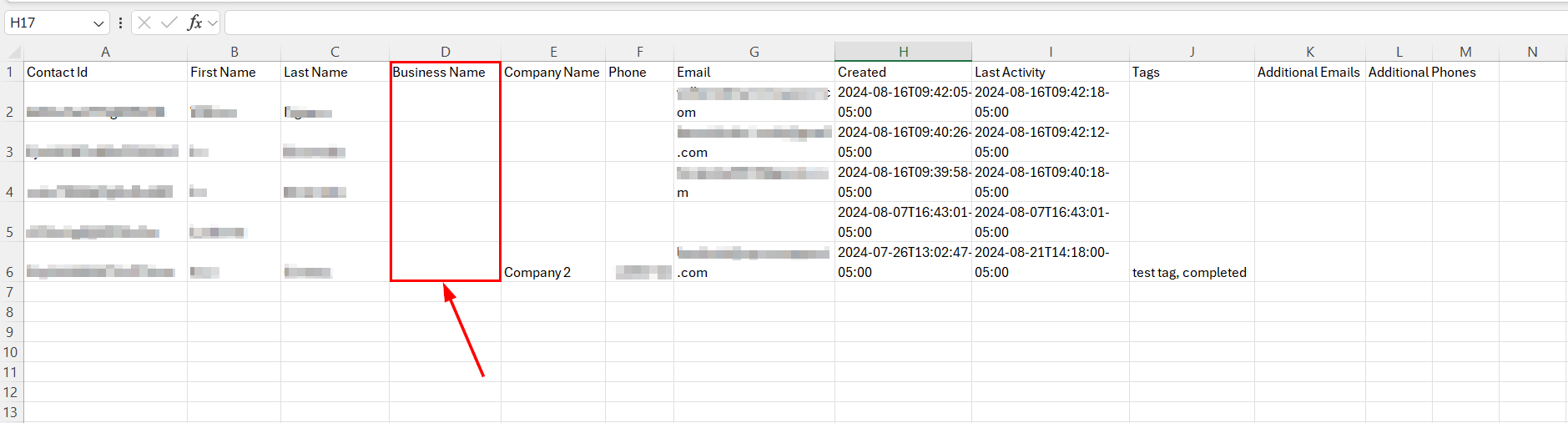 How To Export Multiple Contacts – figure 6