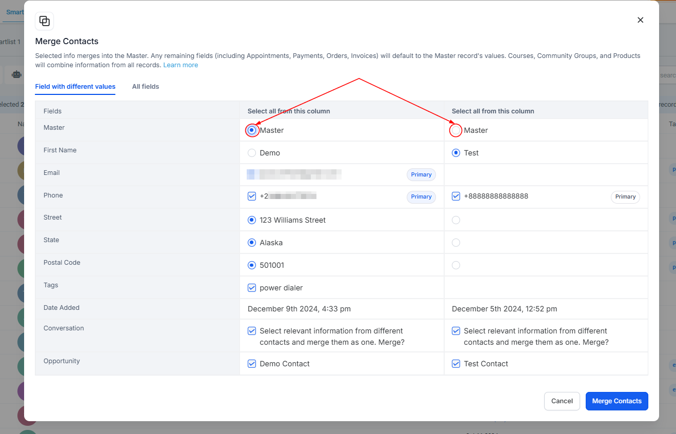 How To Merge Multiple Contacts – figure 3