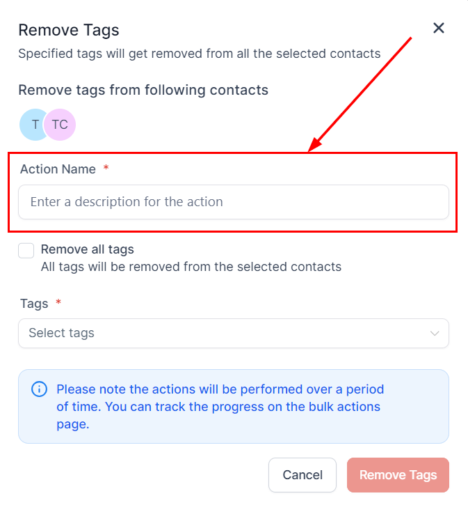 How To Remove Tags From Multiple Contacts – figure 2
