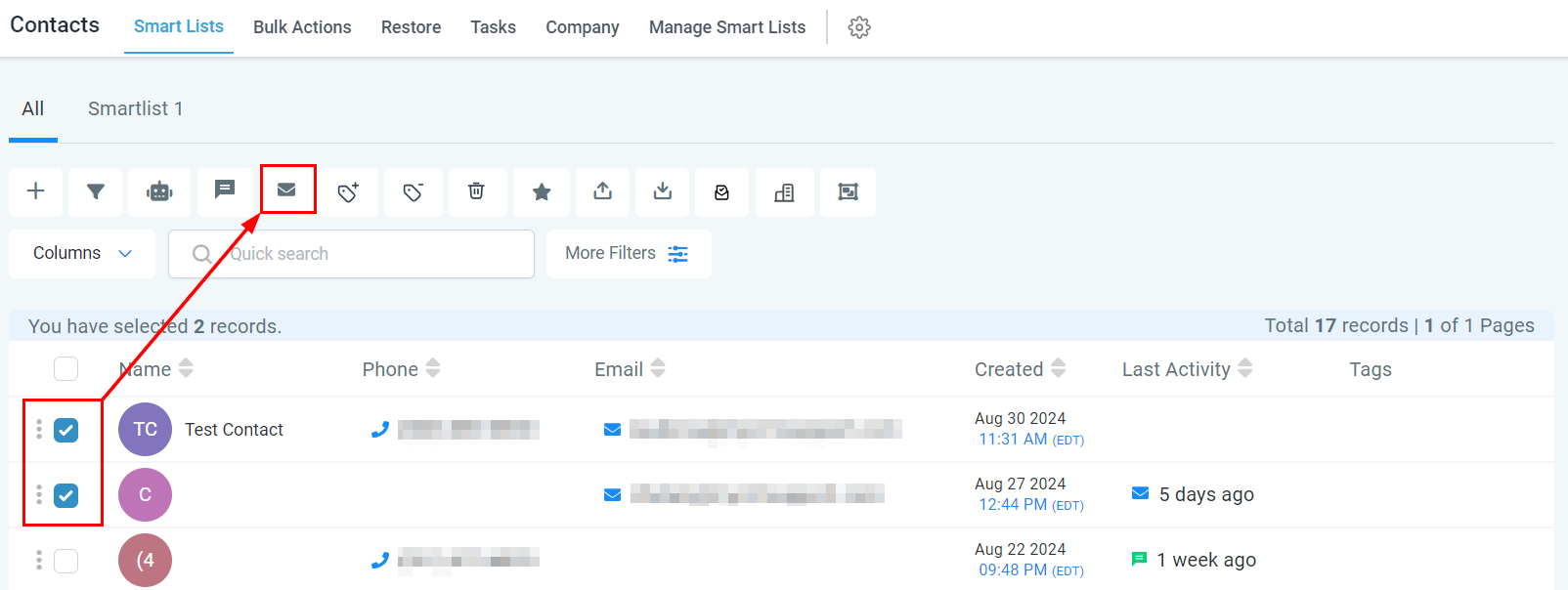 How to Send Bulk Emails – figure 1