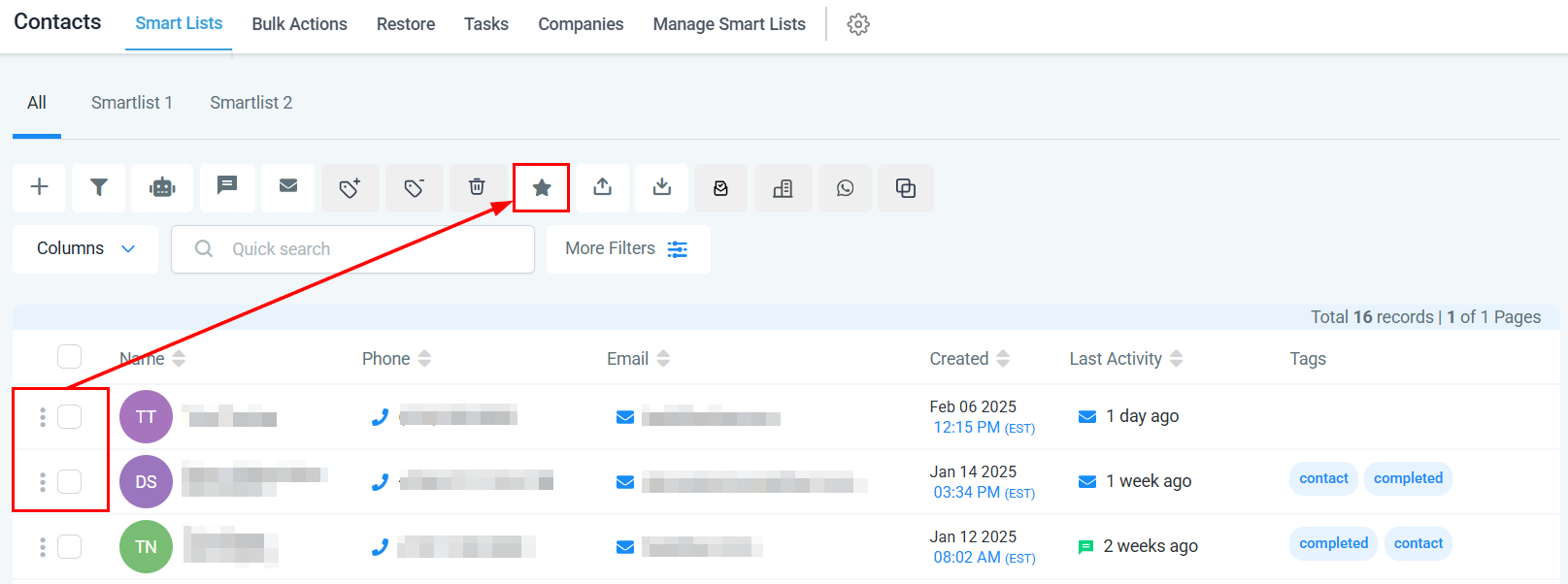 How To Send Review Requests To Multiple Contacts – figure 1