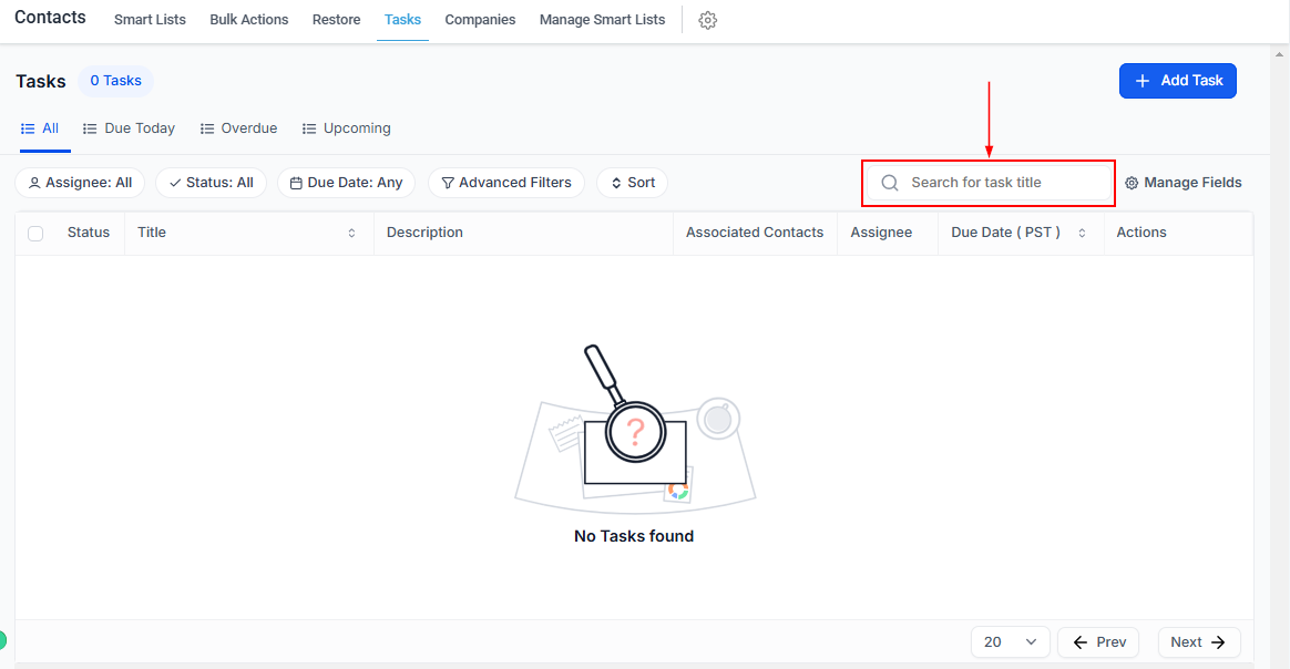 Tasks Overview – figure 10