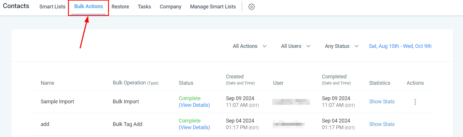 Troubleshooting Importing Contacts – figure 1