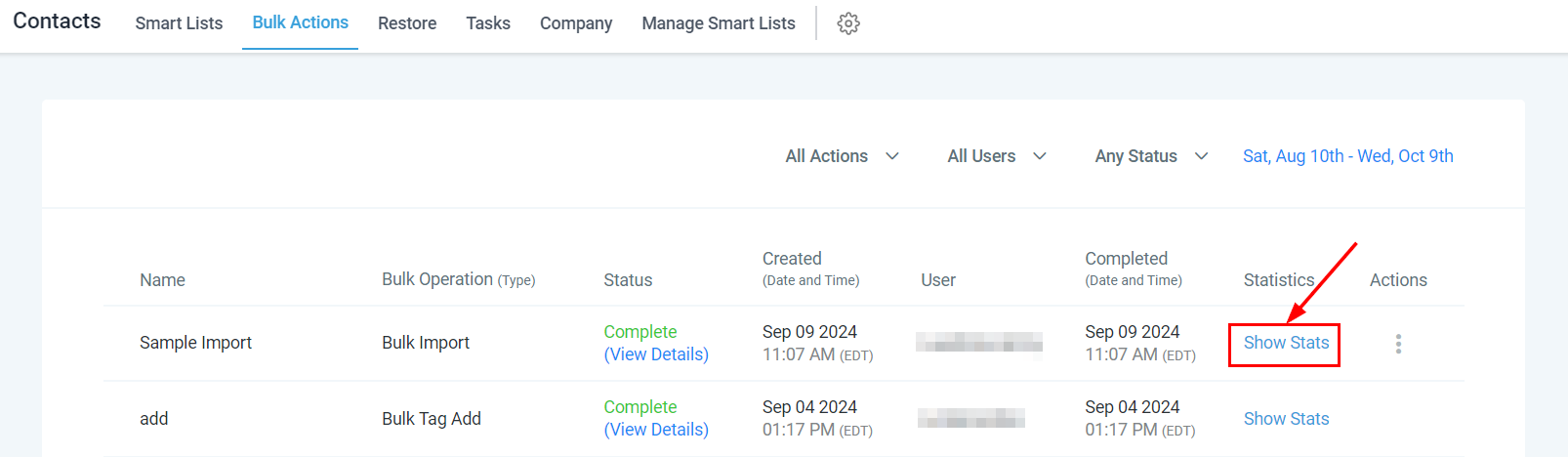 Troubleshooting Importing Contacts – figure 2