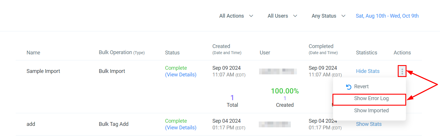 Troubleshooting Importing Contacts – figure 4