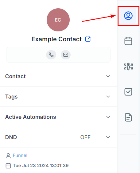 Contact Information in Conversations – figure 1
