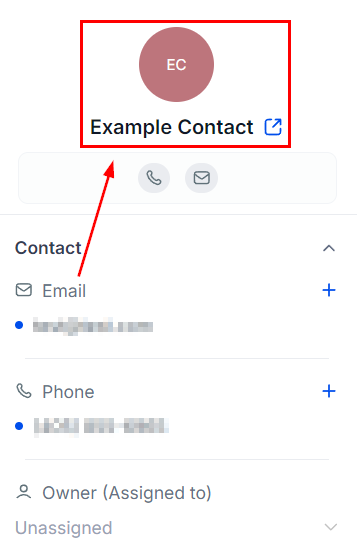 Contact Information in Conversations – figure 2