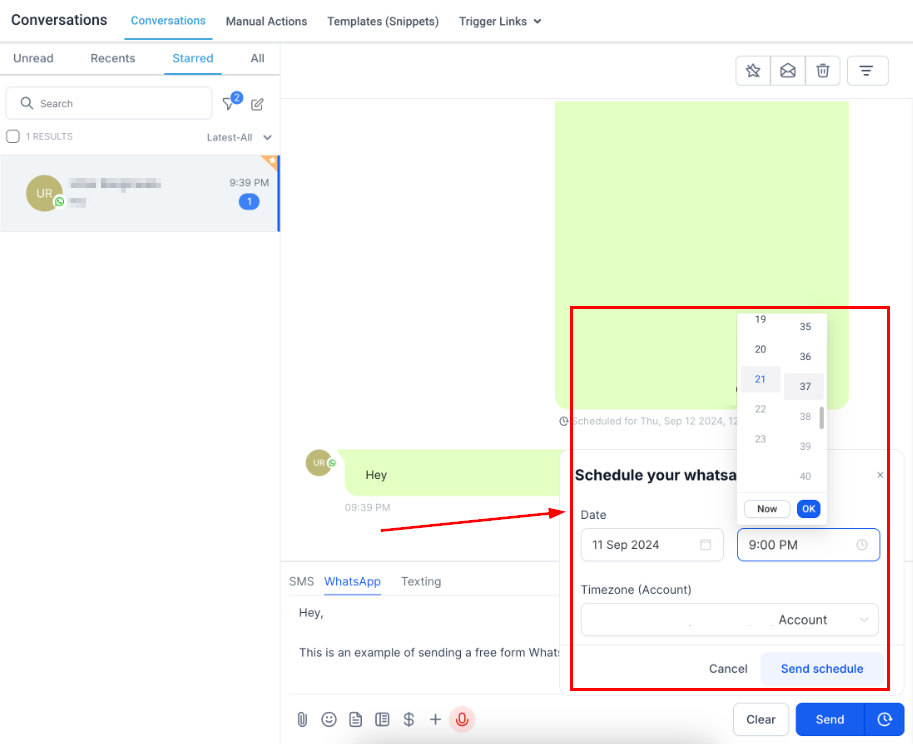 Conversations & WhatsApp – figure 6