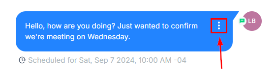 How to Schedule a Message in Conversations – figure 7
