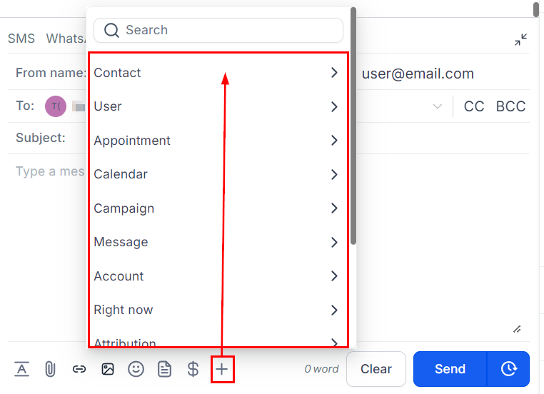 How to Send an Email – figure 3