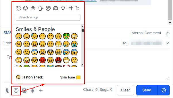 How To Send An SMS – figure 4