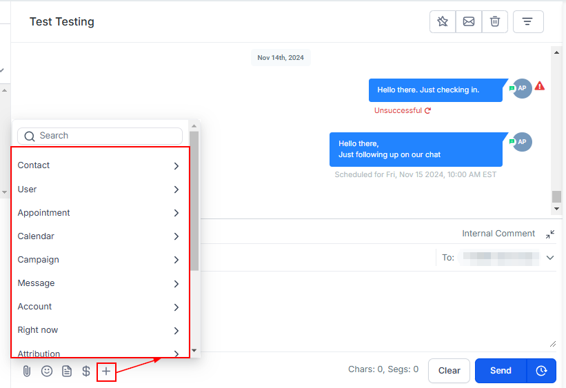 How To Send An SMS – figure 7