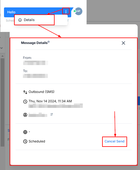 How To Send An SMS – figure 14