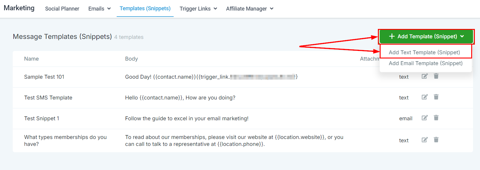 How to Use Snippets for WhatsApp Messaging – figure 2