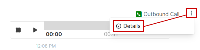 How to View Call Status – figure 1