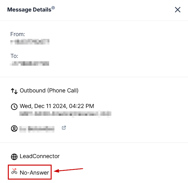How to View Call Status – figure 4