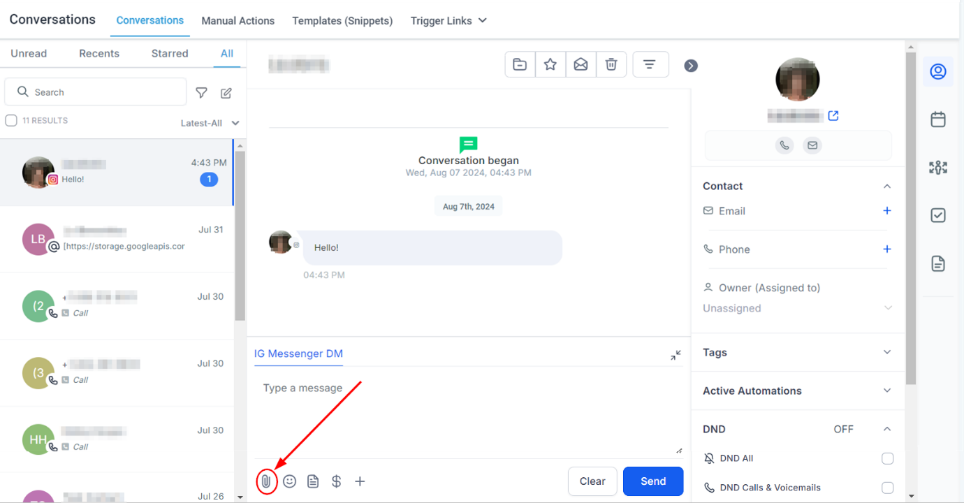Instagram Direct Messaging – figure 3