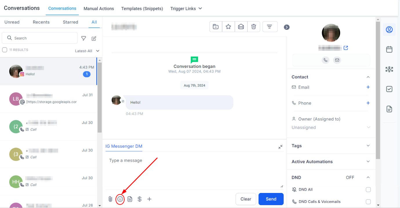 Instagram Direct Messaging – figure 4